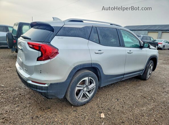 3GKALVEV7KL201398 2019 GMC TERRAIN Silver Հետևի աջ