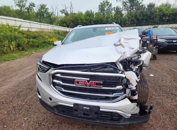 3GKALVEV7KL201398 2019 GMC TERRAIN Silver Դիմացի տեսք