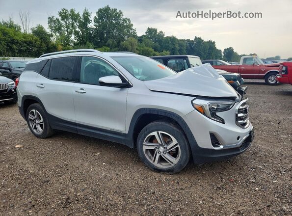 3GKALVEV7KL201398 2019 GMC TERRAIN Silver Առջևի աջ