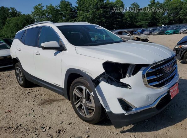 3GKALVEV7ML305778 2021 GMC TERRAIN White Przód prawy