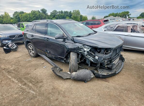 3GKALVEV8LL266102 2020 GMC TERRAIN Black Передня права чверть