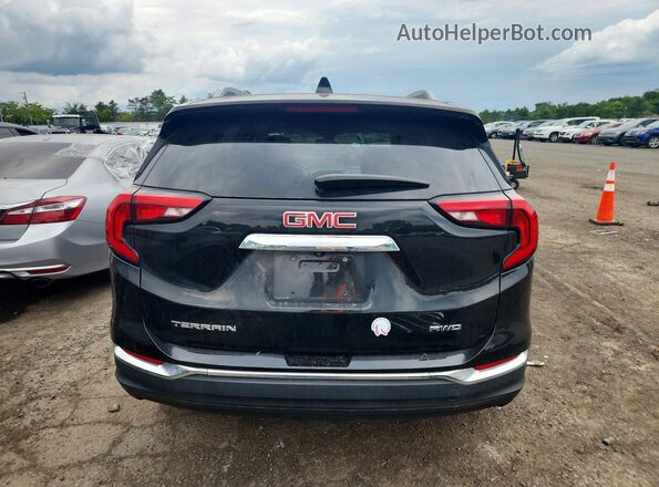 3GKALVEV8LL266102 2020 GMC TERRAIN Black Вид ззаду