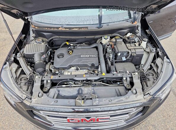 3GKALVEV8ML391070 2021 GMC TERRAIN Black Вид підкапотного простору