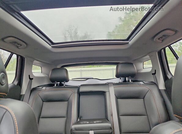 3GKALVEV8ML391070 2021 GMC TERRAIN Black Вид задніх сидінь