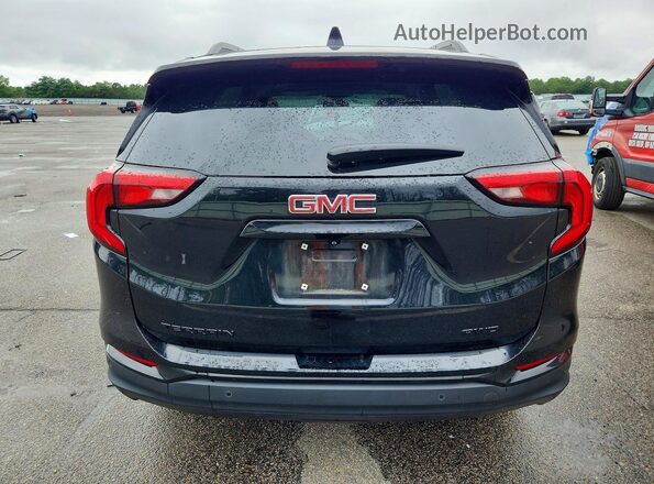 3GKALVEV8ML391070 2021 GMC TERRAIN Black Вид ззаду