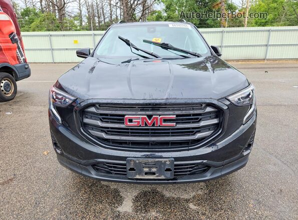 3GKALVEV8ML391070 2021 GMC TERRAIN Black Вид спереду