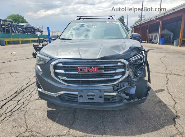 3GKALVEX2JL182940 2018 GMC TERRAIN Серый Вид спереди
