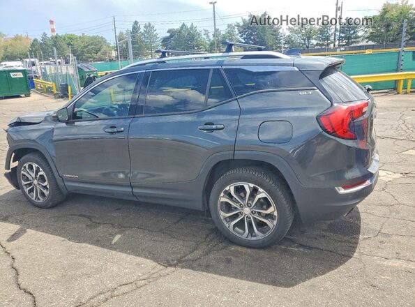 3GKALVEX2JL182940 2018 GMC TERRAIN Серый Задняя левая четверть