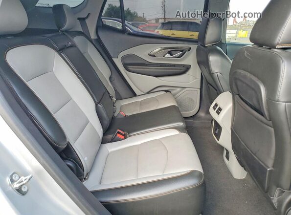 3GKALWEU6JL247610 2018 GMC TERRAIN Silver უკანა სალონის ხედი