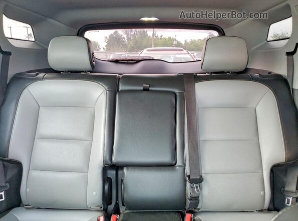 3GKALWEU6JL247610 2018 GMC TERRAIN Silver უკანა სავარძლების ხედი