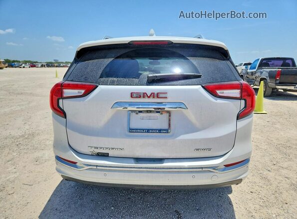 3GKALXEG6PL107629 2023 GMC TERRAIN White Widok z tyłu