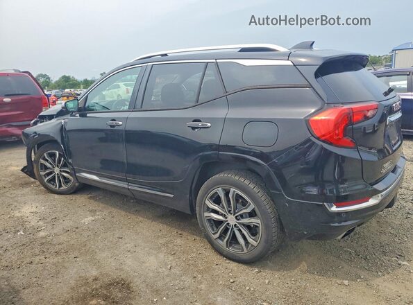 3GKALXEX0JL193091 2018 GMC TERRAIN Black უკანა მარცხენა