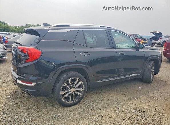 3GKALXEX0JL193091 2018 GMC TERRAIN Black უკანა მარჯვენა