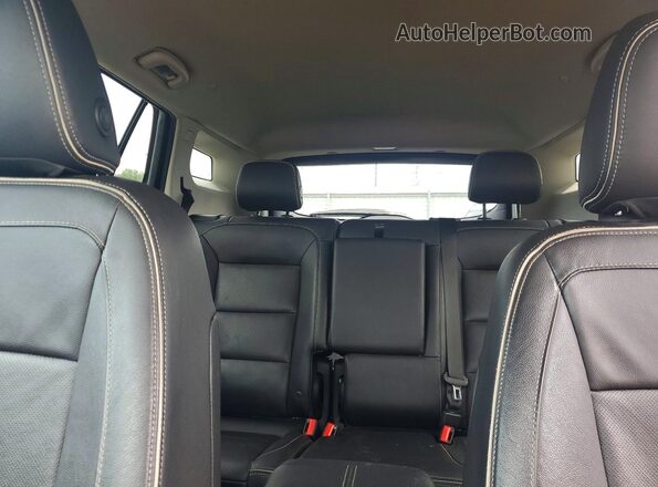 3GKALXEX0JL193091 2018 GMC TERRAIN Black უკანა სავარძლების ხედი