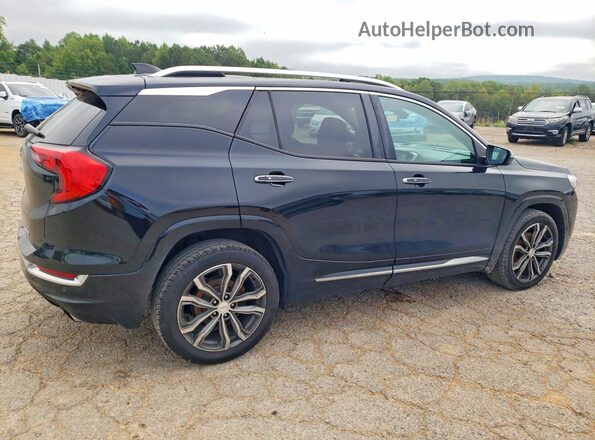 3GKALXEX2JL168743 2018 GMC TERRAIN Black Trasero derecho