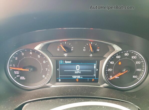 3GKALXEX2JL168743 2018 GMC TERRAIN Black Vista del cuadro de instrumentos