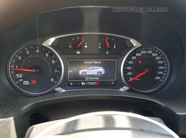 3GKALXEX9LL312601 2020 GMC TERRAIN White Widok zestawu wskaźników