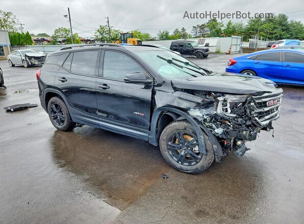 3GKALYEGXPL224765 2023 GMC TERRAIN Черный Передняя правая четверть