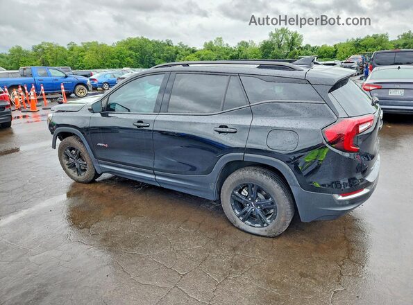 3GKALYEGXPL224765 2023 GMC TERRAIN Черный Задняя левая четверть