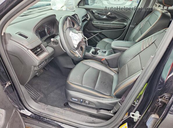 3GKALYEGXPL224765 2023 GMC TERRAIN Черный Вид салона спереди