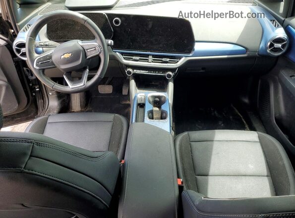 3GN7DLRR2SS188528 2025 CHEVROLET EQUINOX Black Вид панелі приладів