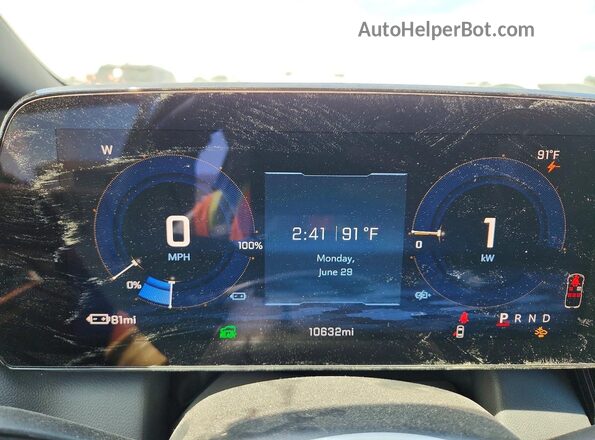 3GN7DLRRXSS204071 2025 CHEVROLET EQUINOX Black Vista del cuadro de instrumentos