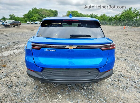 3GN7DMRP8SS240409 2025 CHEVROLET EQUINOX Blue Widok z tyłu