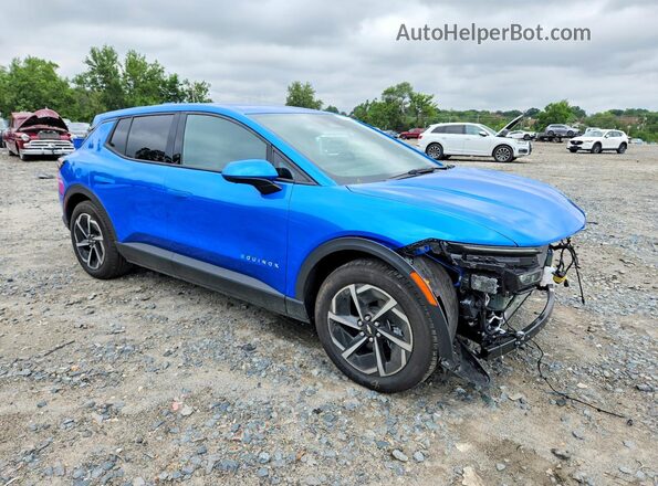 3GN7DMRP8SS240409 2025 CHEVROLET EQUINOX Blue Przód prawy
