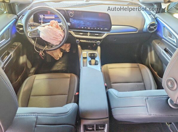3GN7DNRP5SS230412 2025 CHEVROLET EQUINOX Black Vista del salpicadero