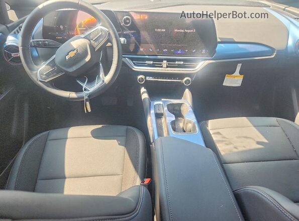 3GN7DNRP8TS120021 2026 CHEVROLET EQUINOX Gray Вид панелі приладів