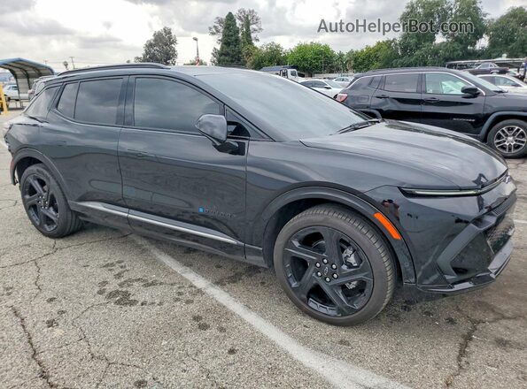 3GN7DNRPXRS232568 2024 CHEVROLET EQUINOX Черный Передняя правая четверть