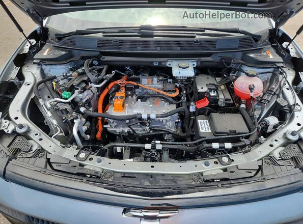 3GN7DSRP4SS260449 2025 CHEVROLET EQUINOX Gray Vista del compartimento del motor