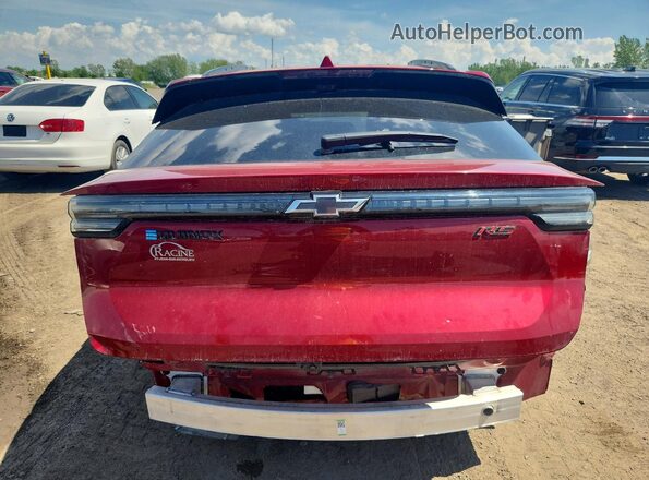 3GN7DSRP6SS153807 2025 CHEVROLET EQUINOX Burgundy Vista trasera