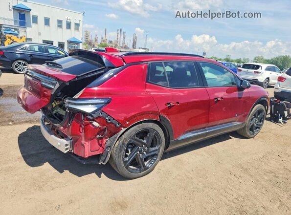 3GN7DSRP6SS153807 2025 CHEVROLET EQUINOX Burgundy Trasero derecho