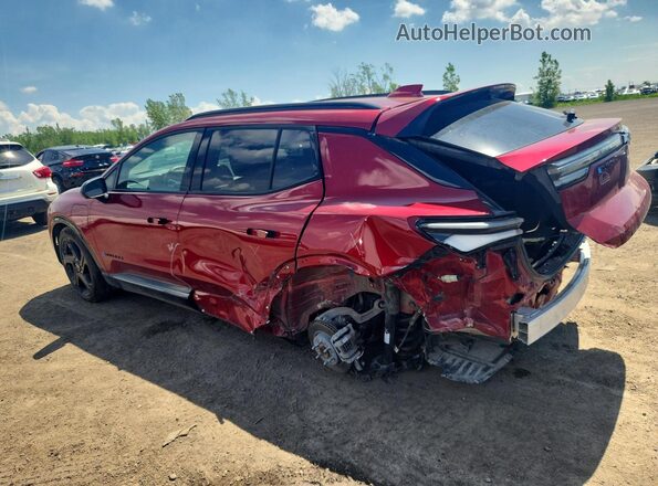 3GN7DSRP6SS153807 2025 CHEVROLET EQUINOX Burgundy Trasero izquierdo