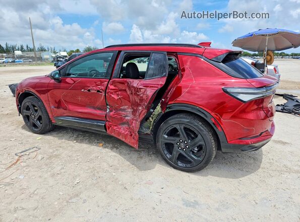 3GN7DSRR0SS141640 2025 CHEVROLET EQUINOX Red Rear left