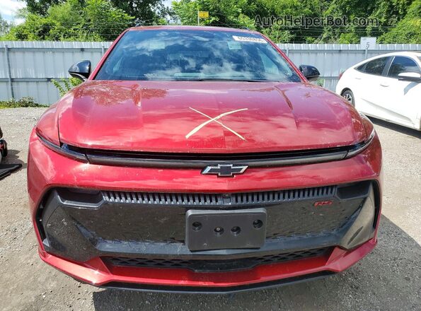 3GN7DSRR1SS149875 2025 CHEVROLET EQUINOX Red Vista frontal