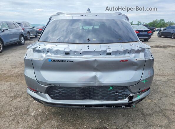 3GN7DSRR2SS116920 2025 CHEVROLET EQUINOX Silver უკანა ხედი