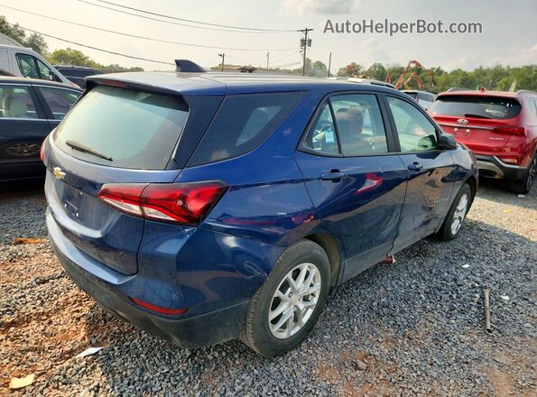 3GNAXFEV7NS152467 2022 CHEVROLET EQUINOX Blue Tył prawy