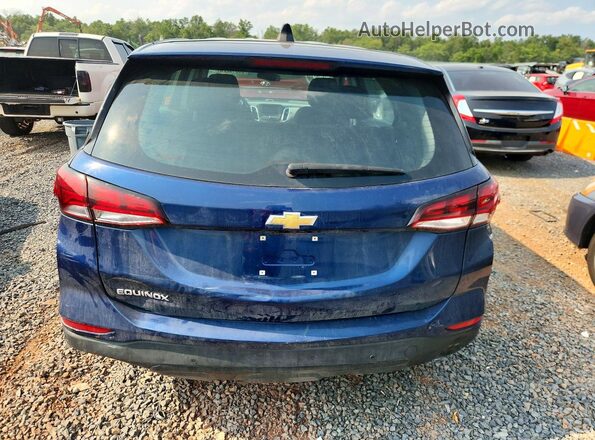 3GNAXFEV7NS152467 2022 CHEVROLET EQUINOX Blue Widok z tyłu