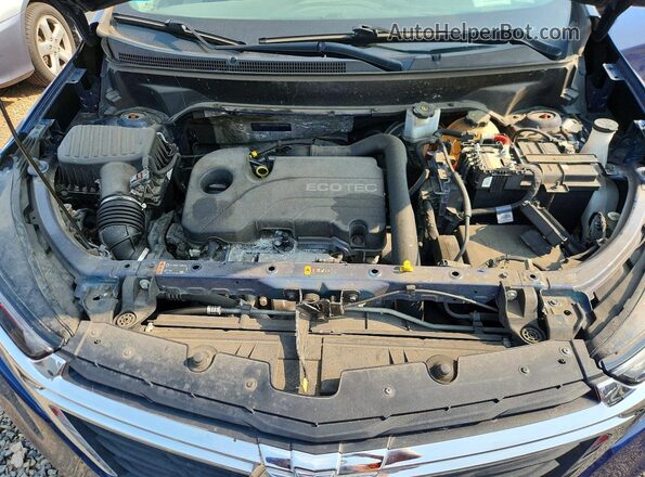 3GNAXFEV7NS152467 2022 CHEVROLET EQUINOX Blue Widok komory silnika