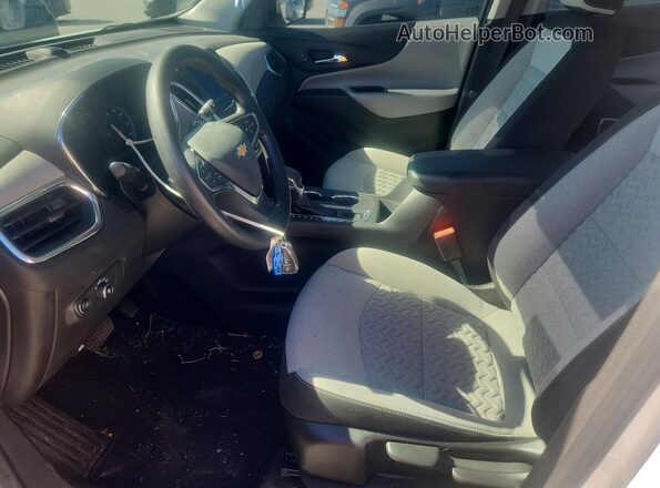 3GNAXHEG0RL207340 2024 CHEVROLET EQUINOX White წინა სალონის ხედი