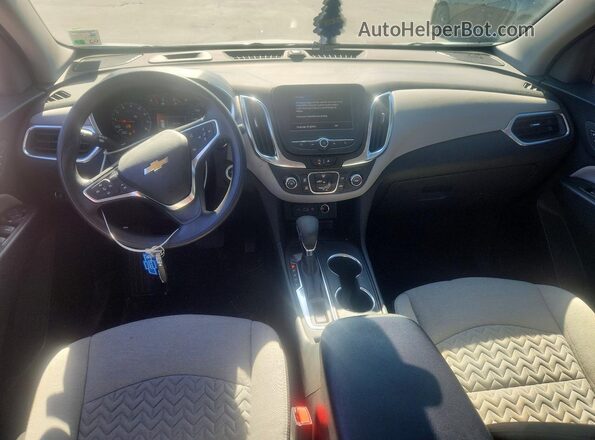 3GNAXHEG0RL207340 2024 CHEVROLET EQUINOX White წინა პანელის ხედი