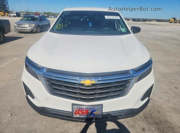 3GNAXHEG0RL207340 2024 CHEVROLET EQUINOX White წინა ხედი