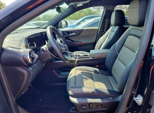 3GNAXHEG1SL164889 2025 CHEVROLET EQUINOX Черный Вид салона спереди