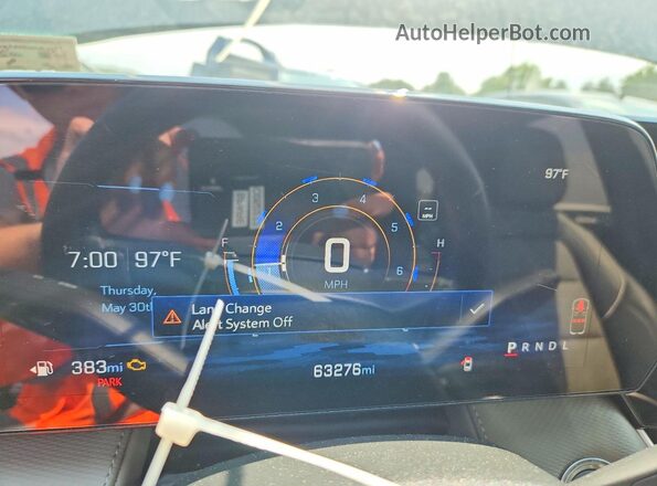 3GNAXHEG1SL164889 2025 CHEVROLET EQUINOX Черный Вид щитка приборов