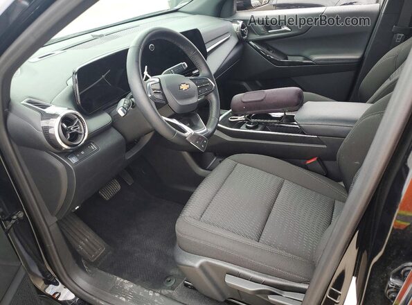 3GNAXHEG2TL283049 2026 CHEVROLET EQUINOX Black წინა სალონის ხედი