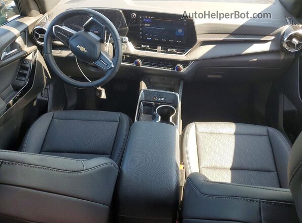 3GNAXHEG3SL128492 2025 CHEVROLET EQUINOX Gray Dashboard view