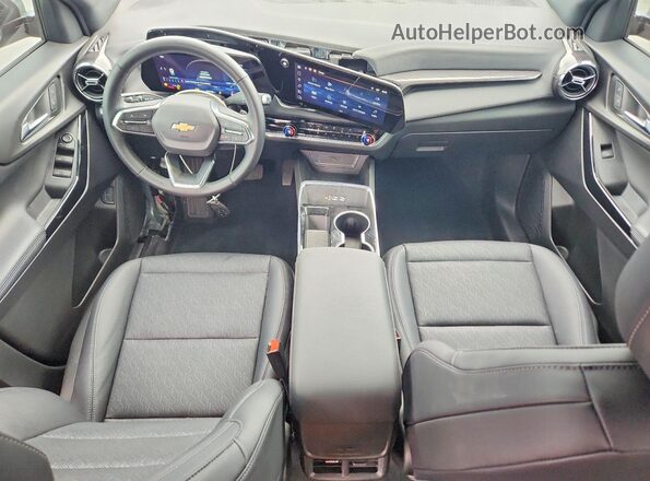3GNAXHEG6SL185463 2025 CHEVROLET EQUINOX Gray Dashboard view