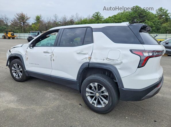 3GNAXHEG6SL307853 2025 CHEVROLET EQUINOX White Trasero izquierdo